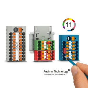blok rozdzielczy PTFIX 6/18X2,5-NS35 GY 3273124