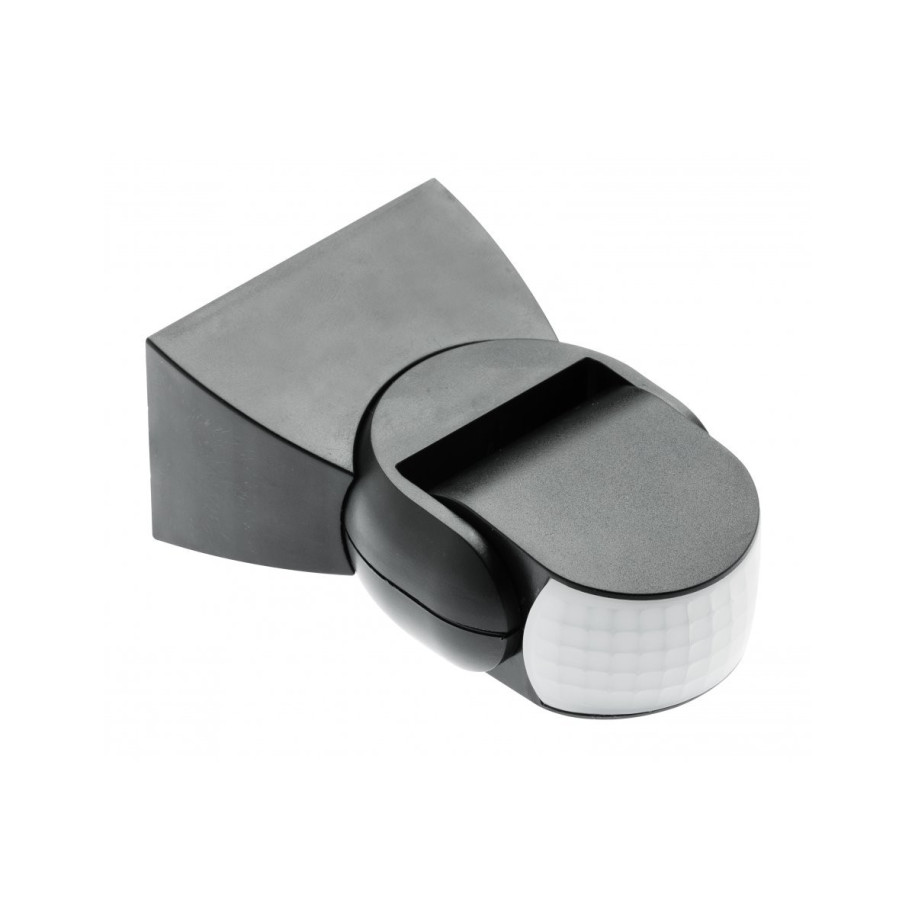 Czujnik ruchu CR-9, max 1200W 180* IP65 czarny CR-CR9000-10