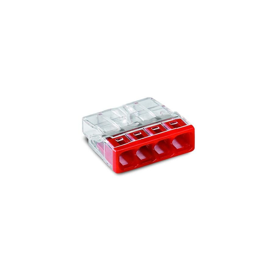 Złączka instalacyjna WAGO na drut 4x(0,5-2,5mm2) 2273-204