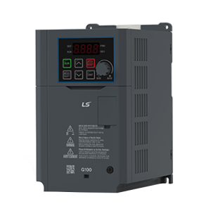 Przemiennik częstotliwości LSIS serii G100 1,5 kW 3x400V AC filtr EMC C3 klawiatura LED LV0015G100-4EOFN