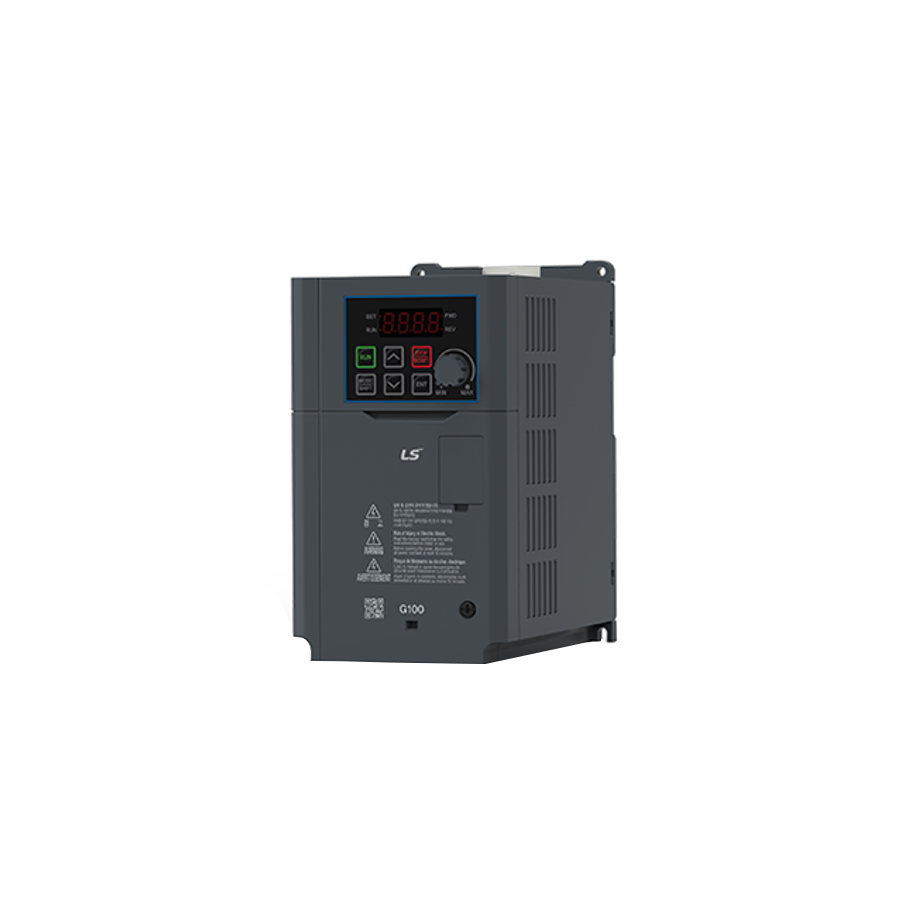 Przemiennik częstotliwości LSIS serii G100 1,5 kW 3x400V AC filtr EMC C3 klawiatura LED LV0015G100-4EOFN