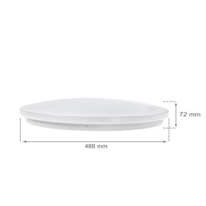 Oprawa NYMPHEA 36W CCT+DIM Wi-Fi Spectrum SMART SLI031032CCT