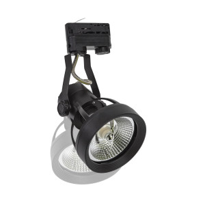 MADARA AR111 PAR30 GU10 NA SZYNOPRZEWÓD 3F GU10/E-27 250V IP20 CZARNY SLIP003005