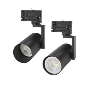 MADARA MINI II GU10 NA SZYNOPRZEWÓD 3F GU10 250V IP20 CZARNY SLIP003007