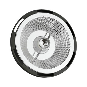 LED AR111 GU10 230V 12W 45° 3000K CZARNY WOJ+14568