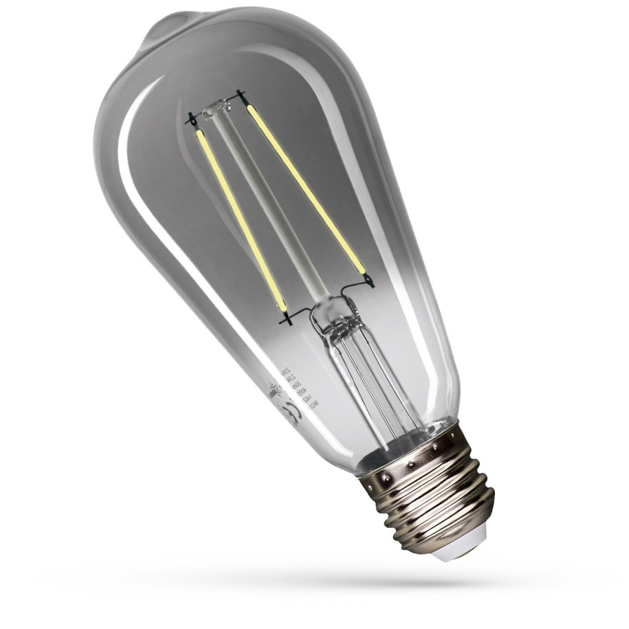 LED ST65 E-27 230 2,5W COG 4000K 150lm modernshine Spectrum WOJ+14469