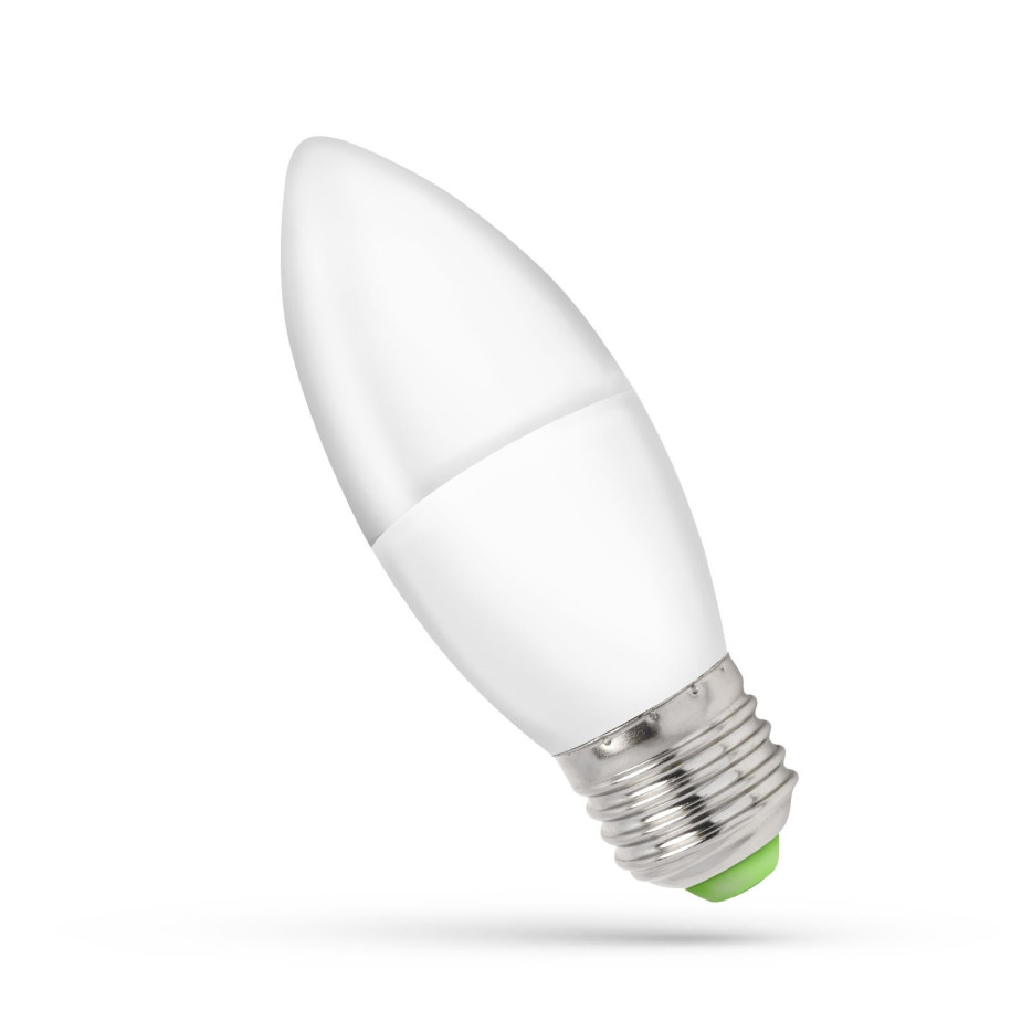 LED ŚWIECOWA E-27 230V 6W 3000K 520lm WOJ+13061