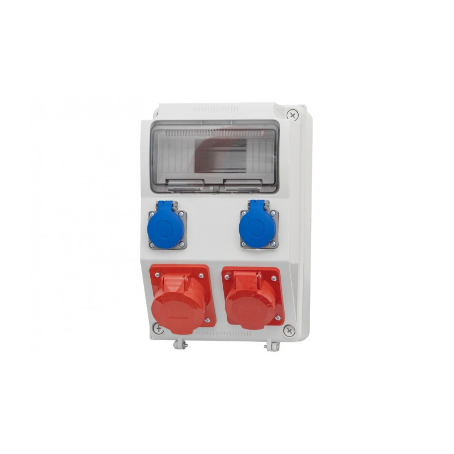 Rozdzielnica budowlana siłowa CAJA 9M 2x32A 5p 2x230V F3.0251