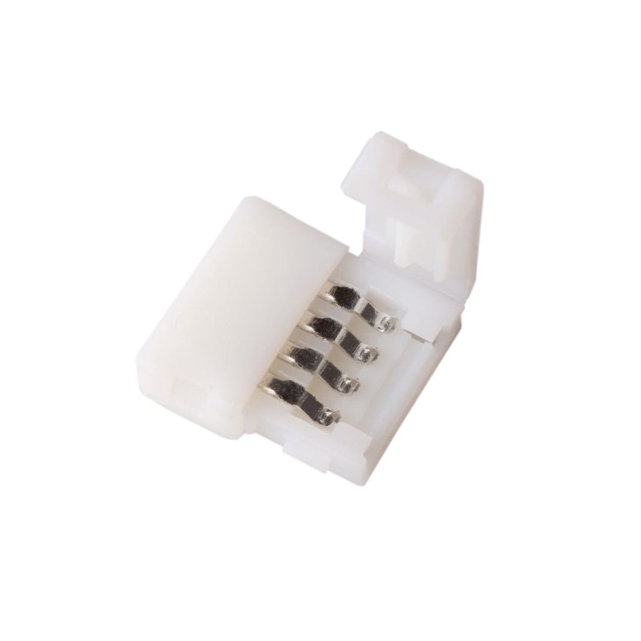 Złączka do taśmy LED 10mm zatrzask. RGB dwustronna