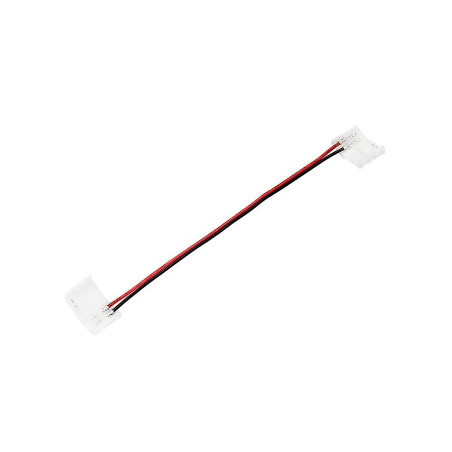Złączka do taśmy LED 8mm zatrzaskowa z kablem dwustronna