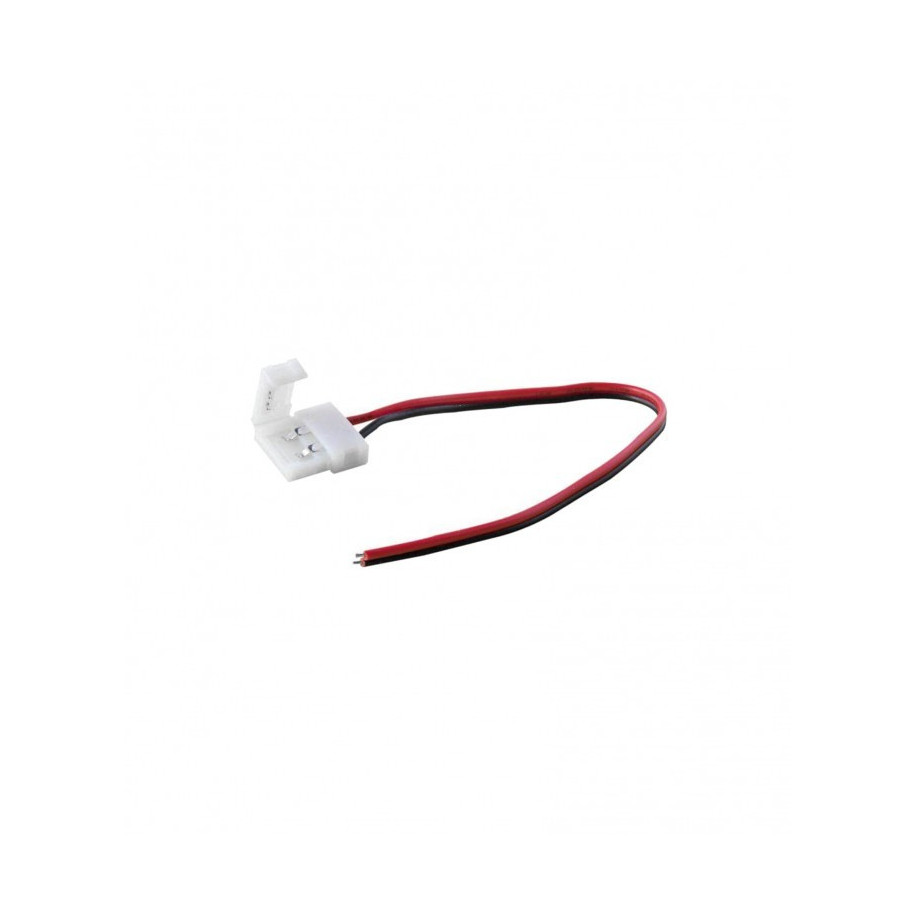 Złączka do taśmy LED 10 mm zatrzaskowa z kablem
