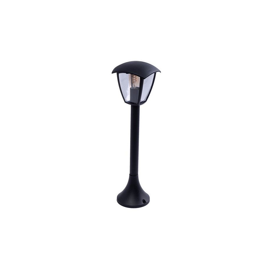 Lampa ogrodowa stojąca FOX BLACK 1XE27 Duża EKO3568