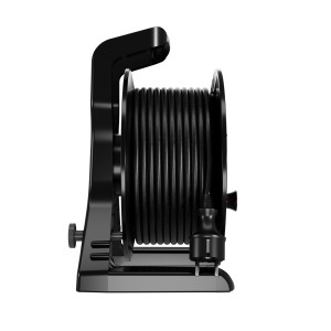 Przedłużacz bębnowy EXTREM LINE 4x2p+Z IP44 16A H05RR-F 3X2,5 40mb CZARNY PB-EXT/40M/3X2,5/H05RR-F/CZARNY