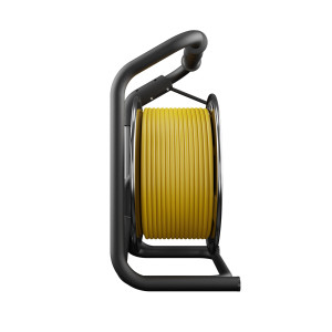 Przedłużacz bębnowy HEAVY LINE 3X1,5 40mb bęben metalowy, stałe gniazdo nieobracalne PB-HEAVY/D/K/40M/3X1,5/H07RN-F
