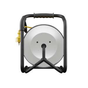 Przedłużacz bębnowy HEAVY LINE 3X1,5 40mb bęben metalowy, stałe gniazdo nieobracalne PB-HEAVY/D/K/40M/3X1,5/H07RN-F