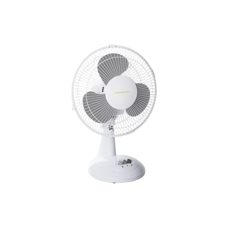 Wentylator biurkowy 20W VENETO-23GR biało/szary 23810