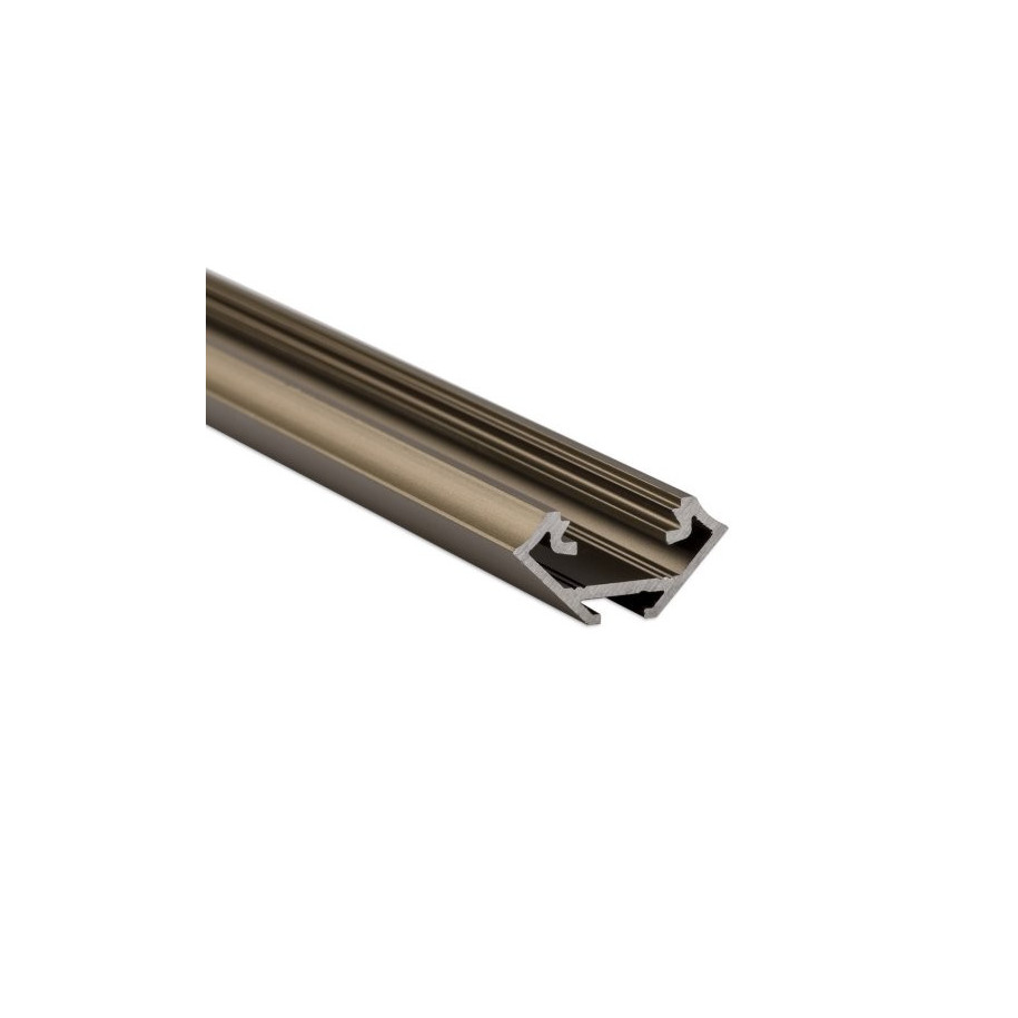 Profil aluminiowy natynkowy/rogowy do taśm LED typ C INOX 2,02m