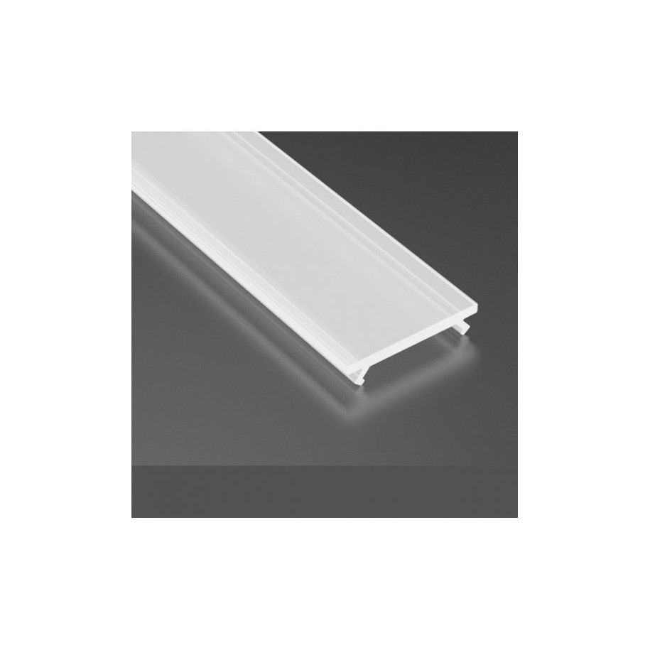 Klosz do profilu aluminiowego LED typu slim X mleczny 2mb