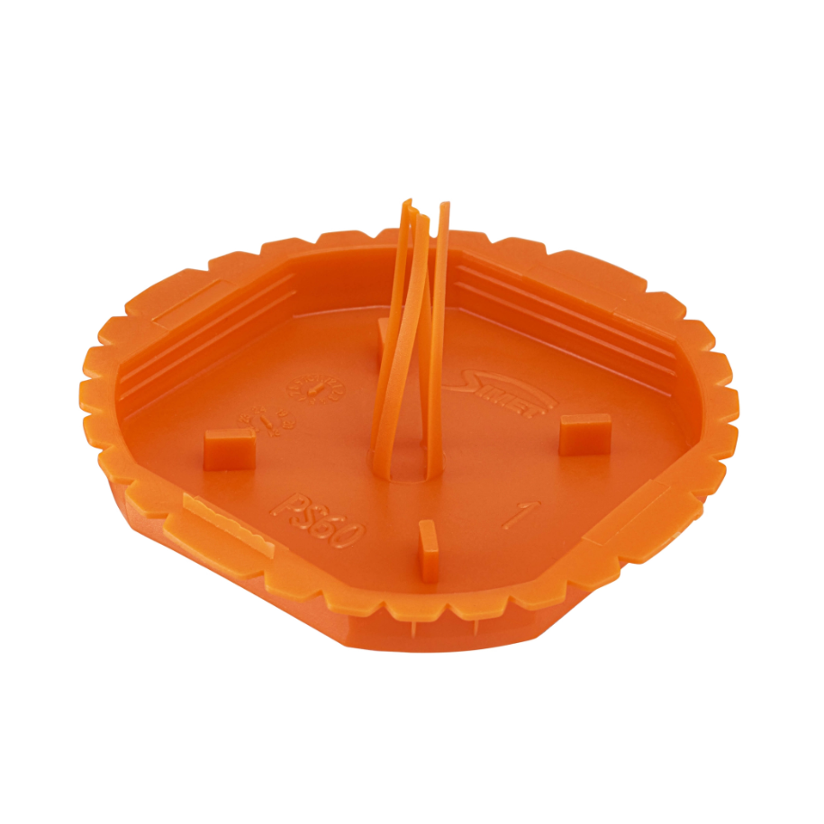 Pokrywa sygnalizacyjna puszek podtynkowych 60mm okrągła pomarańczowa PS 60 37083008