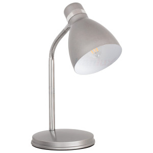 Lampka biurkowa ZARA HR-40-B srebrna 7560
