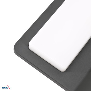 Oprawa elewacyjna VALANT 9W 4000K 650lm IP65 grafit C25-EL1-N-009GR-4K