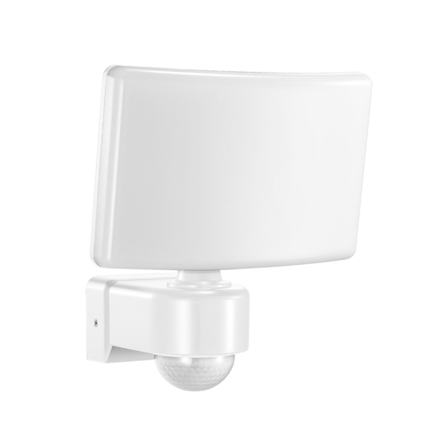 Naświetlacz ogrodowy TOS LED 30W  z PIR 2200lm IP65 4000K PC biały AD-NL-6148WLR4