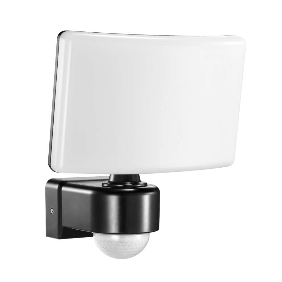 Naświetlacz ogrodowy TOS LED 30W  z PIR 2200lm IP65 4000K czarny AD-NL-6148BLR4