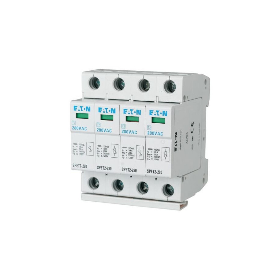 Ogranicznik przepięć C Typ 2 4P 20kA 280V SPET2-280/4 168693