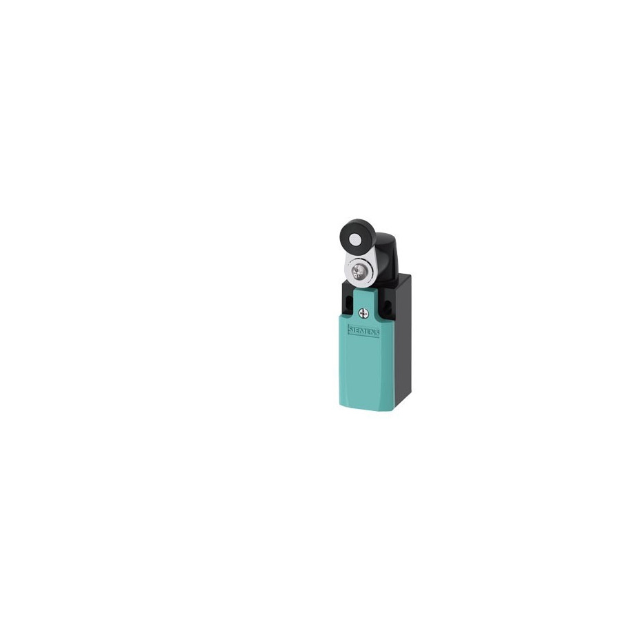 Wyłącznik krańcowy 1Z 1R migowe zintegrowane tworzywo 31mm dźwignia uchylna z rolką 19mm z tworzywa IP65 3SE5232‑0HK21