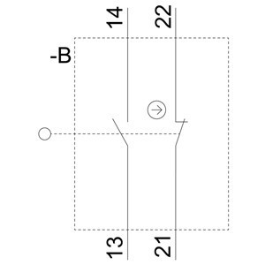 Wyłącznik krańcowy 1Z 1R migowe zintegrowane tworzywo 31mm dźwignia uchylna z rolką 19mm z tworzywa IP65 3SE5232‑0HK21