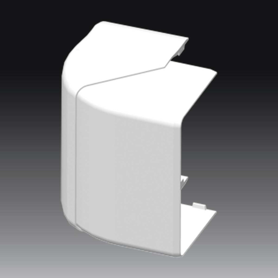 Pokrywa narożna zewnętrzna PK 90x55mm kremowo-biała PK 90X55D 8406_HB