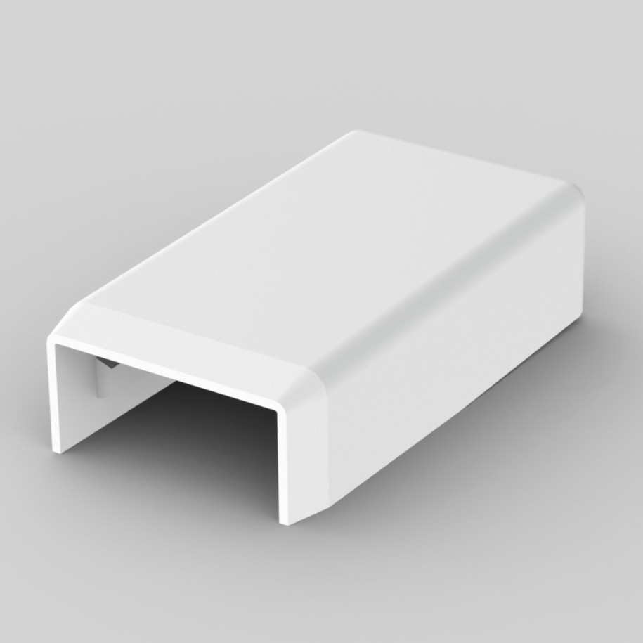 Pokrywa końcowa LHD 20x10mm biała 8921_HB
