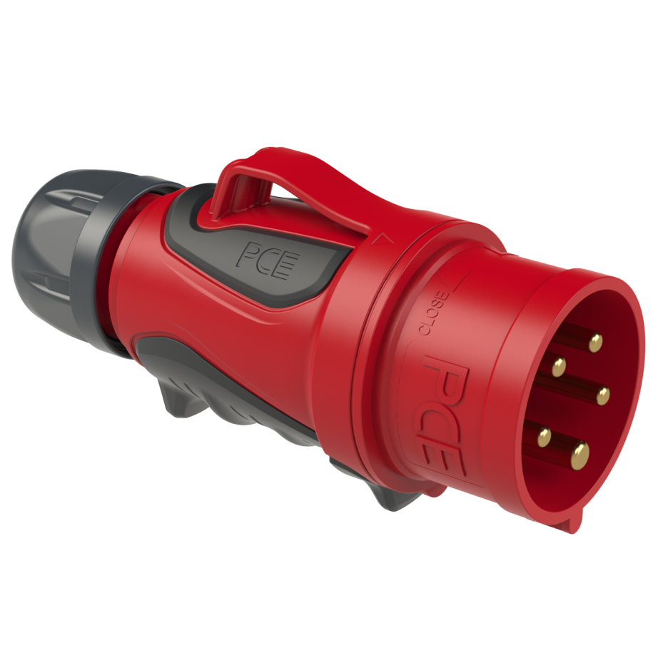 Wtyczka przenośna 32A 5P 400V 6h IP44 GRIP 0253-6