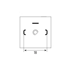 Cewka do zaworu elektromagnetycznego ODE 24V DC, 13 mm, 8W BDA08024CS