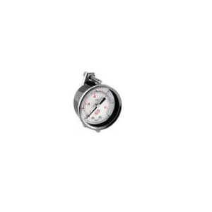 Manometr tablicowy aksjalny 0-10 bar z elementem montażowym C, G 1/8, 40 mm M40A.NC010G18