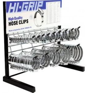 Opaska zaciskowa ślimakowa skręcana HI-GRIP 25-35 mm, materiał stal W1 HI-GRIP 25-35