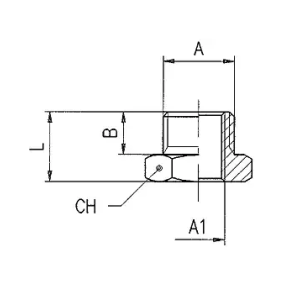 Redukcja gwintowana G 3/8 GZ - G 1/8 GW, gwint cylindryczny, mosiądz niklowany 2090 3/8-1/8