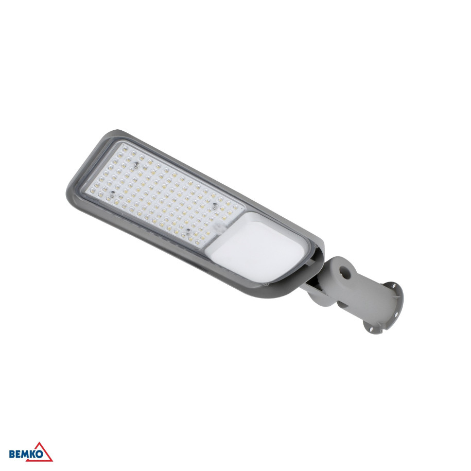 Oprawa uliczna LED Jazmin 100W 4000K 13500lm IP65 jasnoszara C82-JAZ-100LG-4K