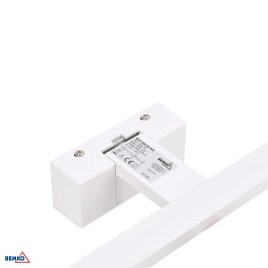 KINKIET LED KEIRA 12W 4000K 60CM IP44 BIAŁY C22-MLK-600-4K-WH