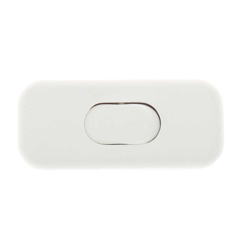 Wyłącznik kołyskowy przelotowy, 2-torowy, 2,5A, 250V WK-2P BIAŁY W-97747