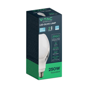 Żarówka LED V-TAC SAMSUNG CHIP 36W E27 110Lm/W VT-240 4000K 3960lm SKU 21284