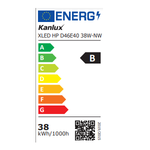 Źródło światła LED XLED HP D46E40 38W-NW 37347