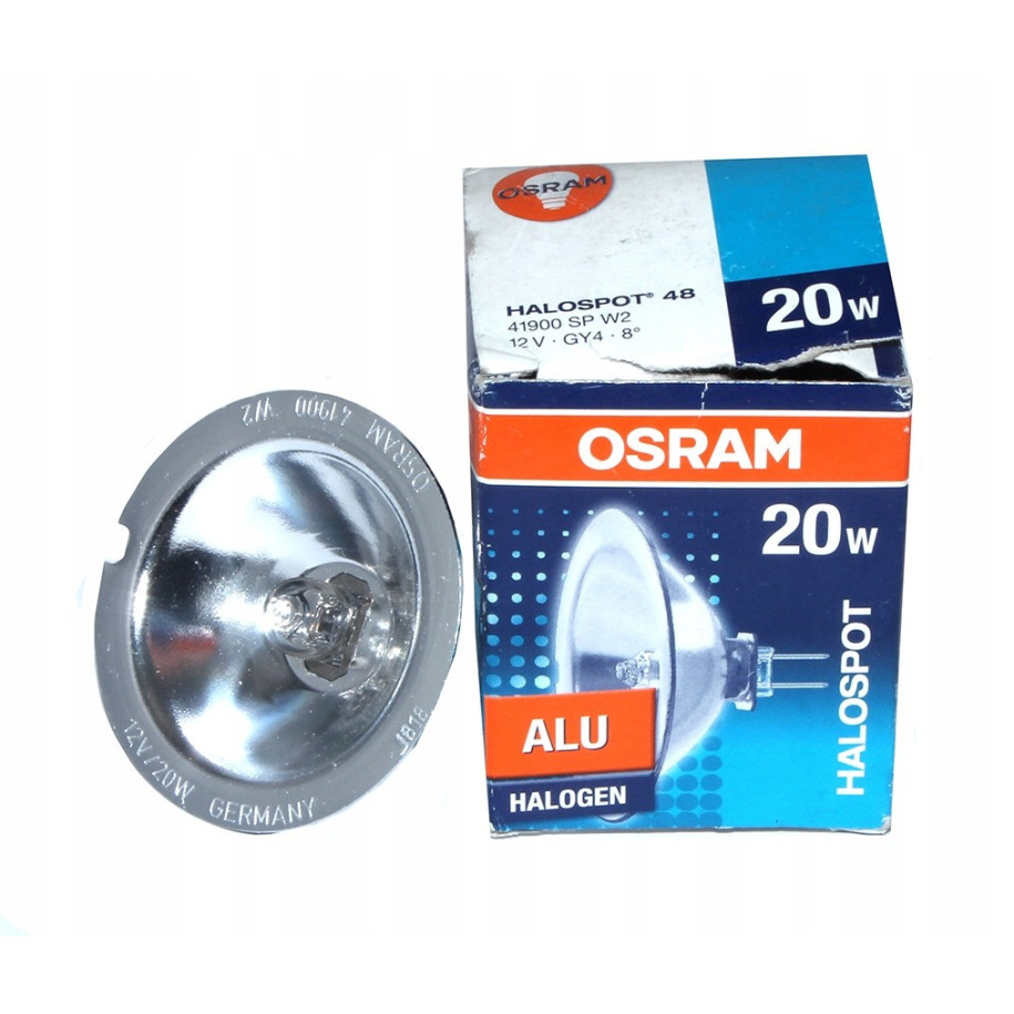Żarówka halogenowa 20W 12V GY4 8° 2800K HALOSPOT 48 41900SP