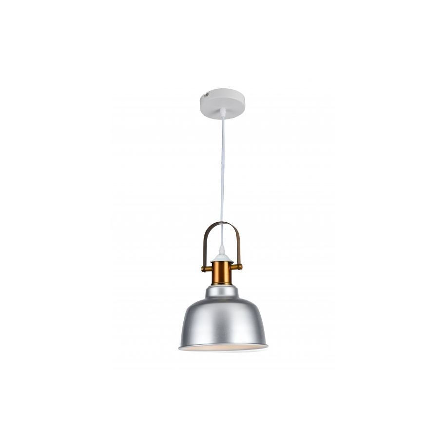Lampa wisząca zwis 1x40W E27 szara ZENIT OS-ZENIT-15-DEC GTV