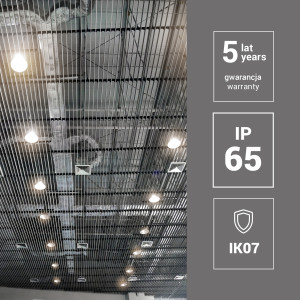 Oprawa typu Highbay DISK 200W 28000 lm 4000K 1-10V ORO-HB-DISK-200W-DW