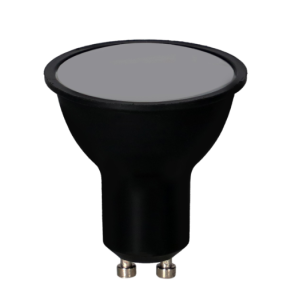 Lampa LED 6,5W GU10 520lm LED 4000K ORO-GU10-TOTO-BLACK-6,5W-DW