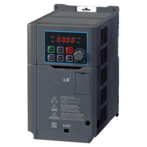 Przemiennik częstotliwości LSIS serii G100 1,5 kW 3x400V AC filtr EMC C3 klawiatura LED LV0015G100-4EOFN