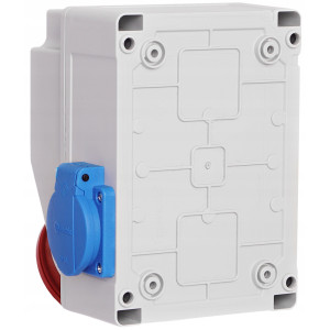 Rozdzielnica z wyłącznikiem 0-1 16A 4P + 230V RSJ01164-1