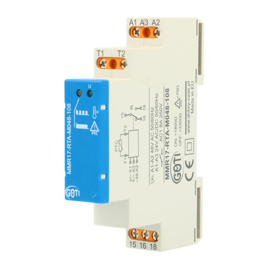 Przekaźnik kontroli temperatury MMR17-RTA-M048-108