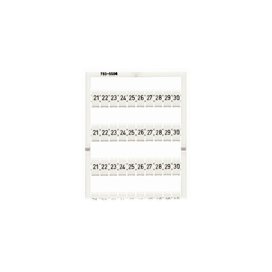 Oznaczniki WMB 10x 21-30 793-5504